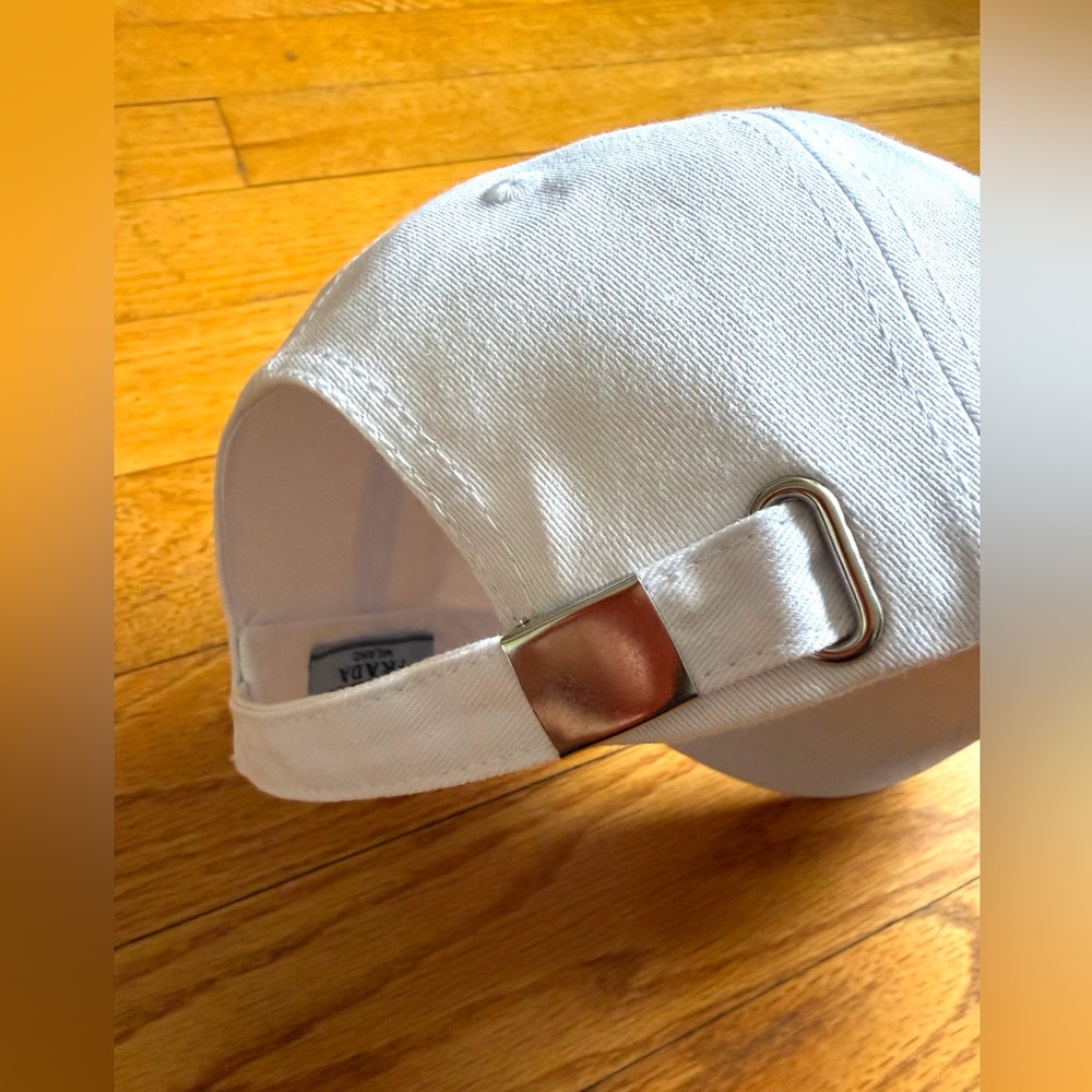 Prada White Triangle Logo Baseball Cap for Men - Picture 5 of 5